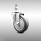 Service Caster 4 Inch 316SS Thermoplastic Rubber Wheel Swivel 10mm Threaded Stem Caster SCC SCC-SS316TS20S414-TPRB-M1015 - alternate 2
